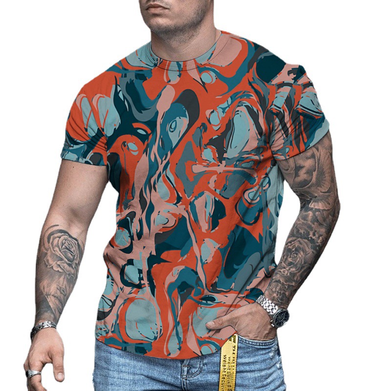  Personalized Printed Loose Sweatshirt Casual T-Shirt 32