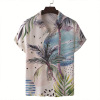 Short-sleeved shirt holiday style casual beach shirt 16